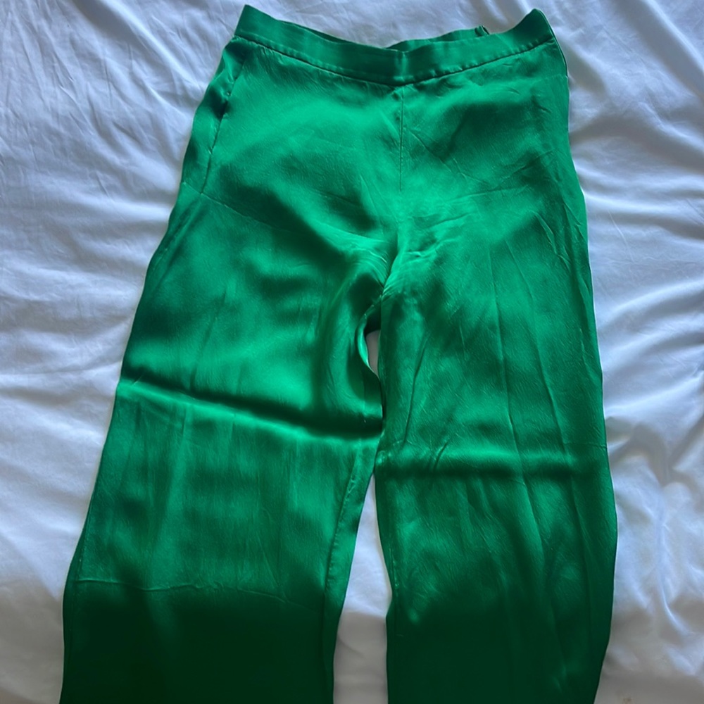 Satin trousers from Zara like new!